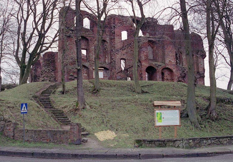 Ruiny zamku w Dobrej, Dobra, Łobez County, Poland, Poland